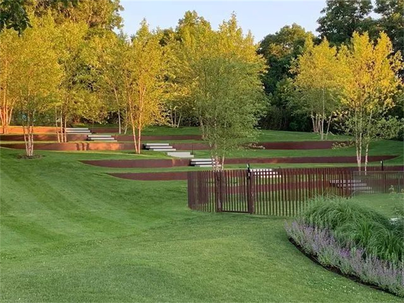 nostalgia corten steel edging For Metal Art